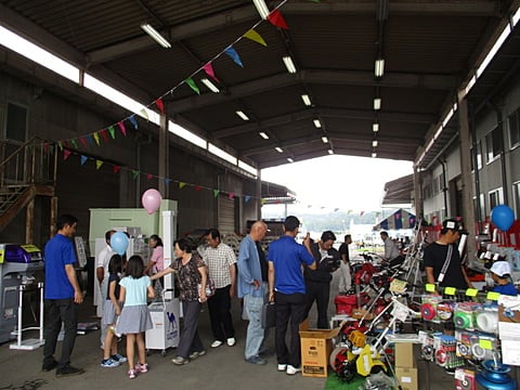 鹿沼地区会場の様子です。